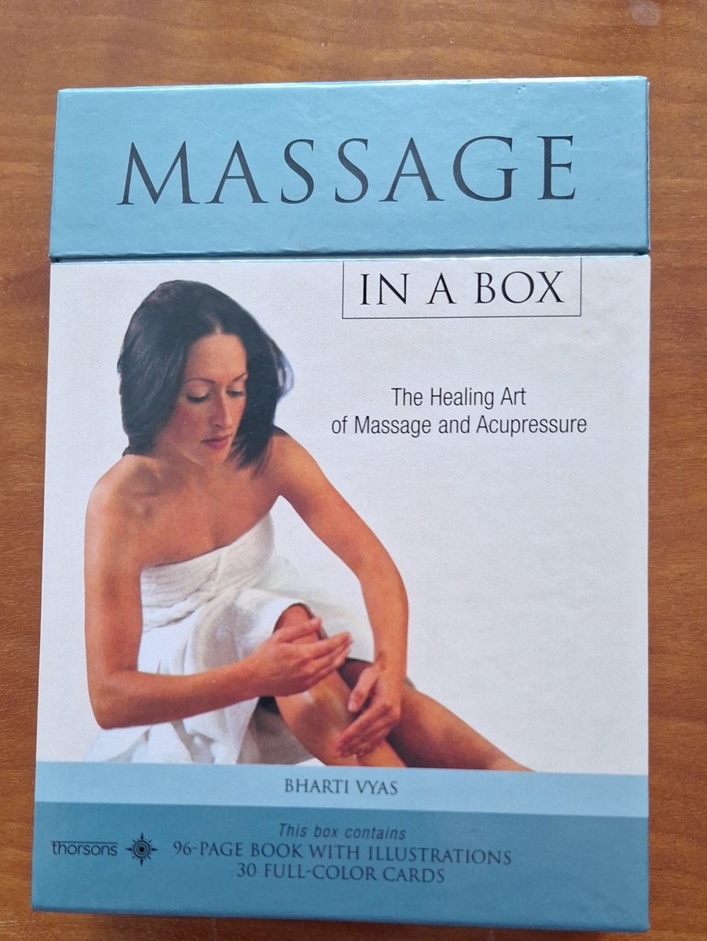 Bharti Vyas Healing Art Of Massage And Accupressure In A Box